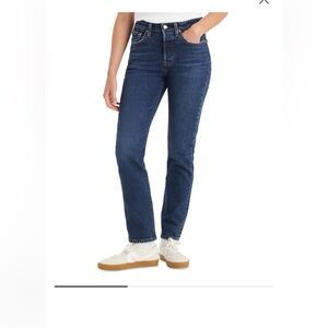 Levi's Indigo Straight Leg Jeans